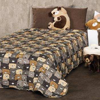 Cuvertură de pat pentru copii 4Home Ursuleți, 150 x 200 cm