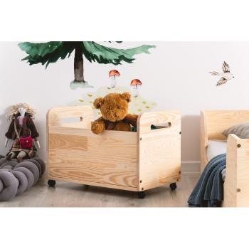 Cutie mobilă pentru depozitare din lemn de pin Adeko Kutu Bella, 60 cm