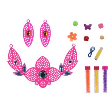Set de confecționare bijuterii pentru copii Colier, roz