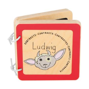 Carte din lemn pentru copii Legler Ludwig the Billy Goat