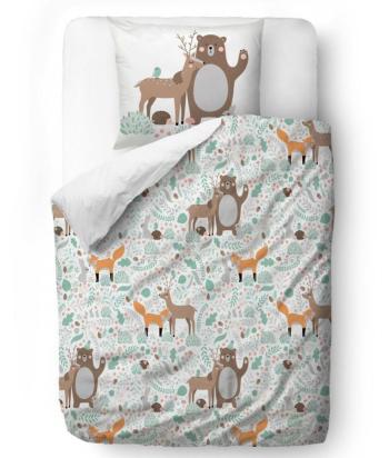 Domnul. Pui de pat Little Fox Animal friends - pătură pernă 100 x 130 cm: 60 x 40 cm