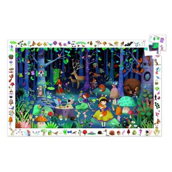 Puzzle pentru copii Djeco Observation Pădure Basm